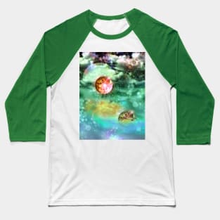 fantasy comet landscape Baseball T-Shirt